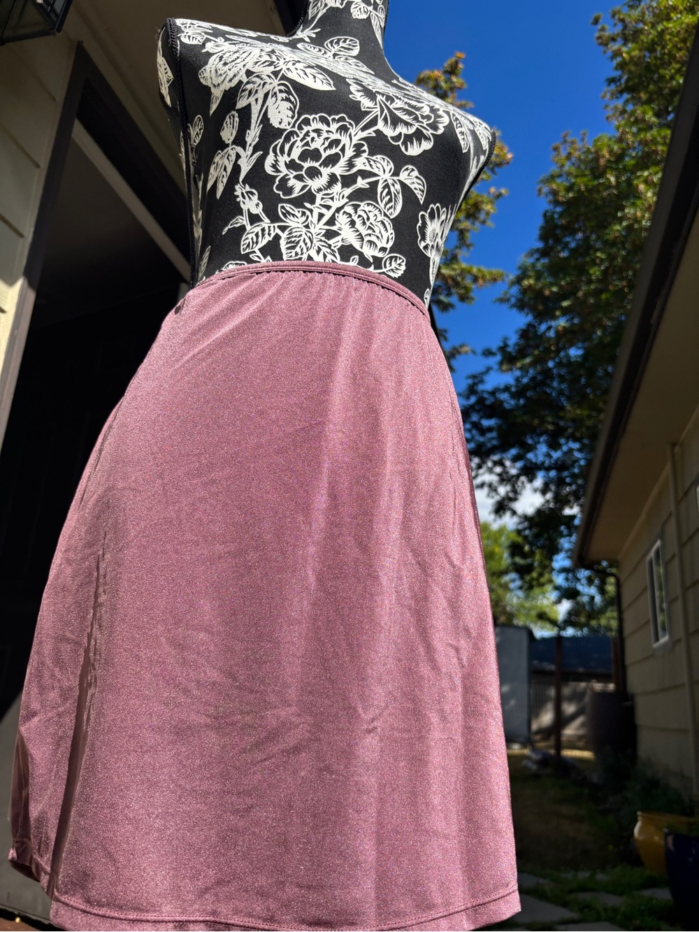 Klassy Network Purple Haze Mauve Lux Skort  *skort ONLY*